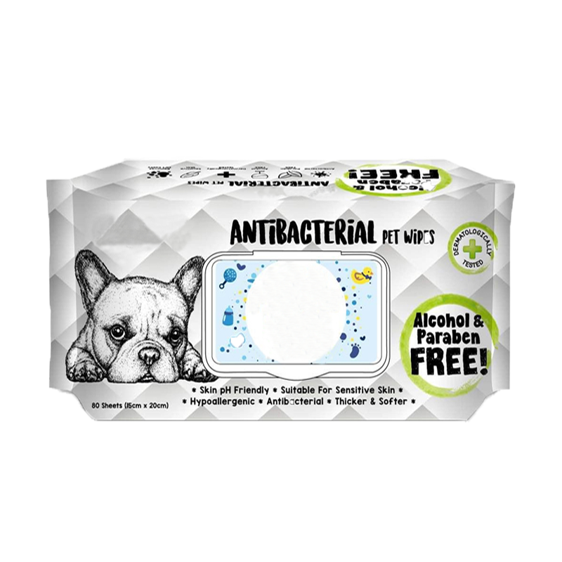 Pet antibacterial wipes